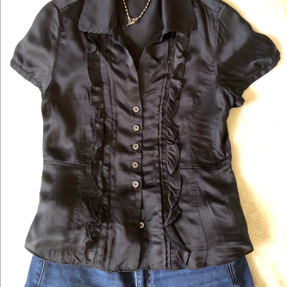 Banana Republic Silk Blouse XS